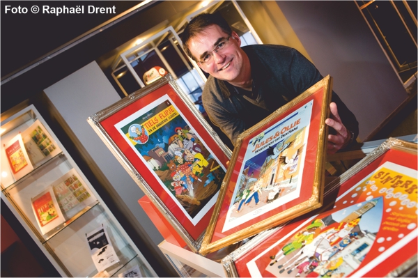 Illustrator en striptekenaar Arie van Vliet