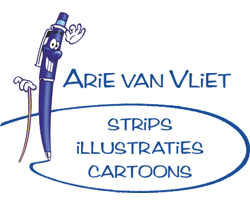 Striptekenaar | Strips | Illustraties | Cartoons | Arie van Vliet