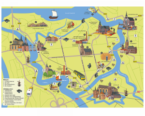 VVV Kampen plattegrond