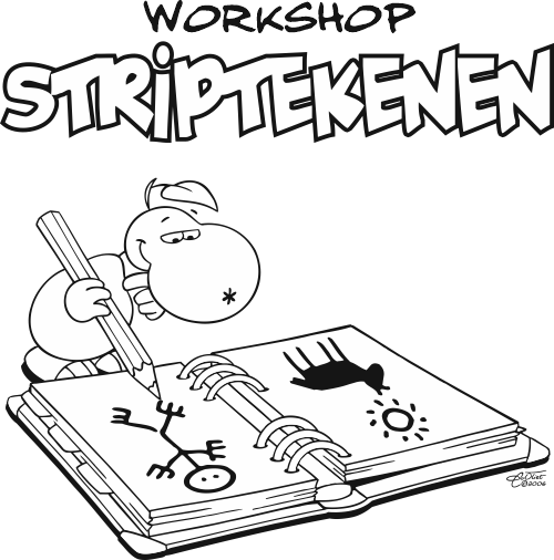 workshop striptekenen Arie van Vliet