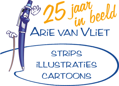Striptekenaar | Strips | Illustraties | Cartoons | Arie van Vliet