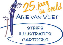 Striptekenaar | Strips | Illustraties | Cartoons | Arie van Vliet