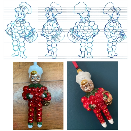 Flipje kerstbal Arie van Vliet 2