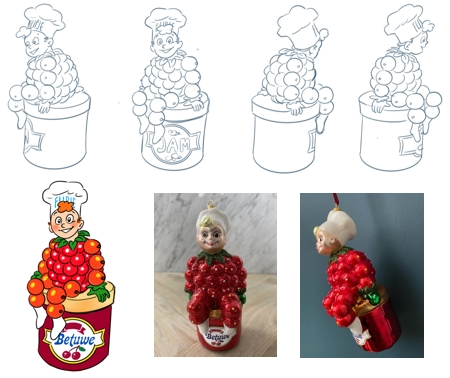 Flipje kerstbal Arie van Vliet 3