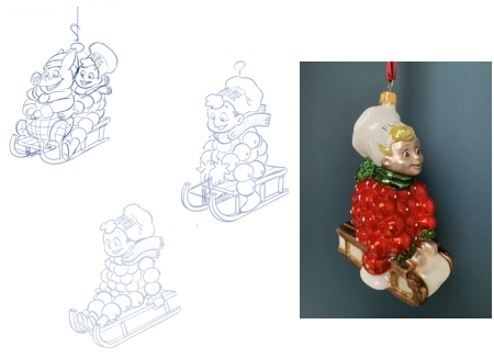 Flipje kerstbal Arie van Vliet 5