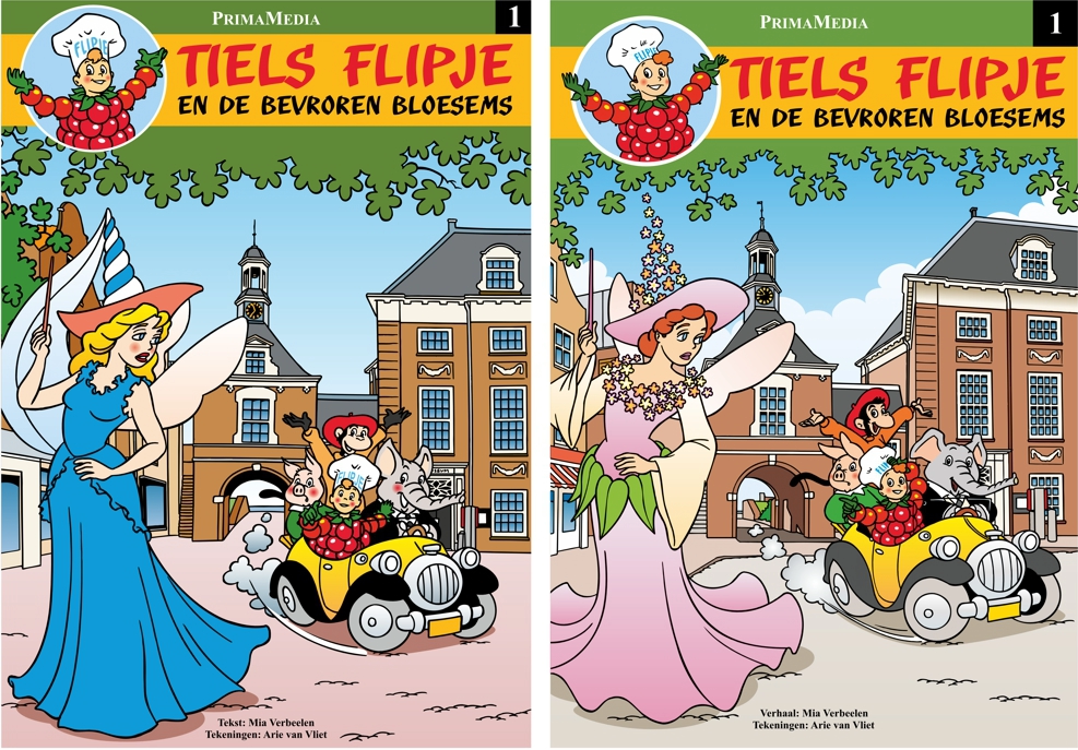 Tiels Flipje dummy eerste album cover