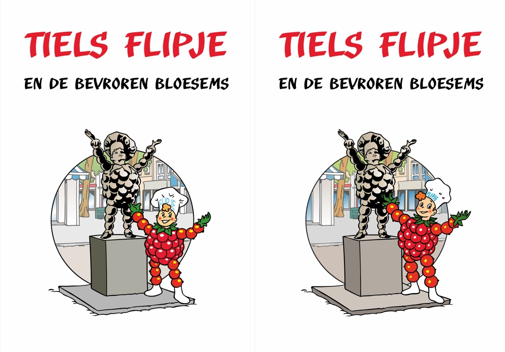 Tiels Flipje dummy eerste album titelpagina Arie van Vliet