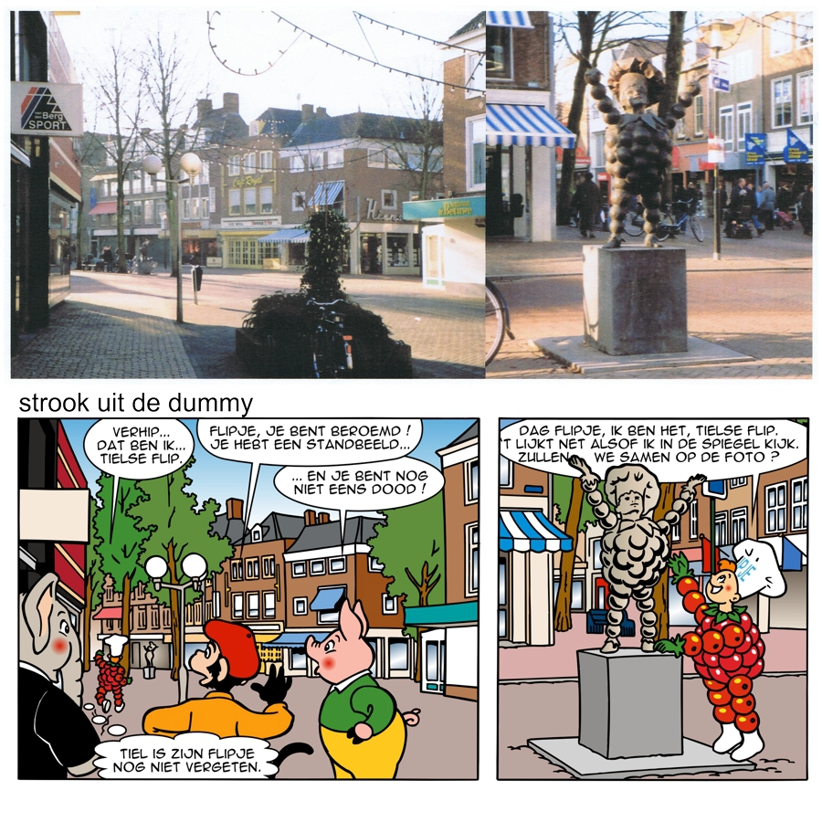 Tiels Flipje en de bevroren bloesems foto strip 1
