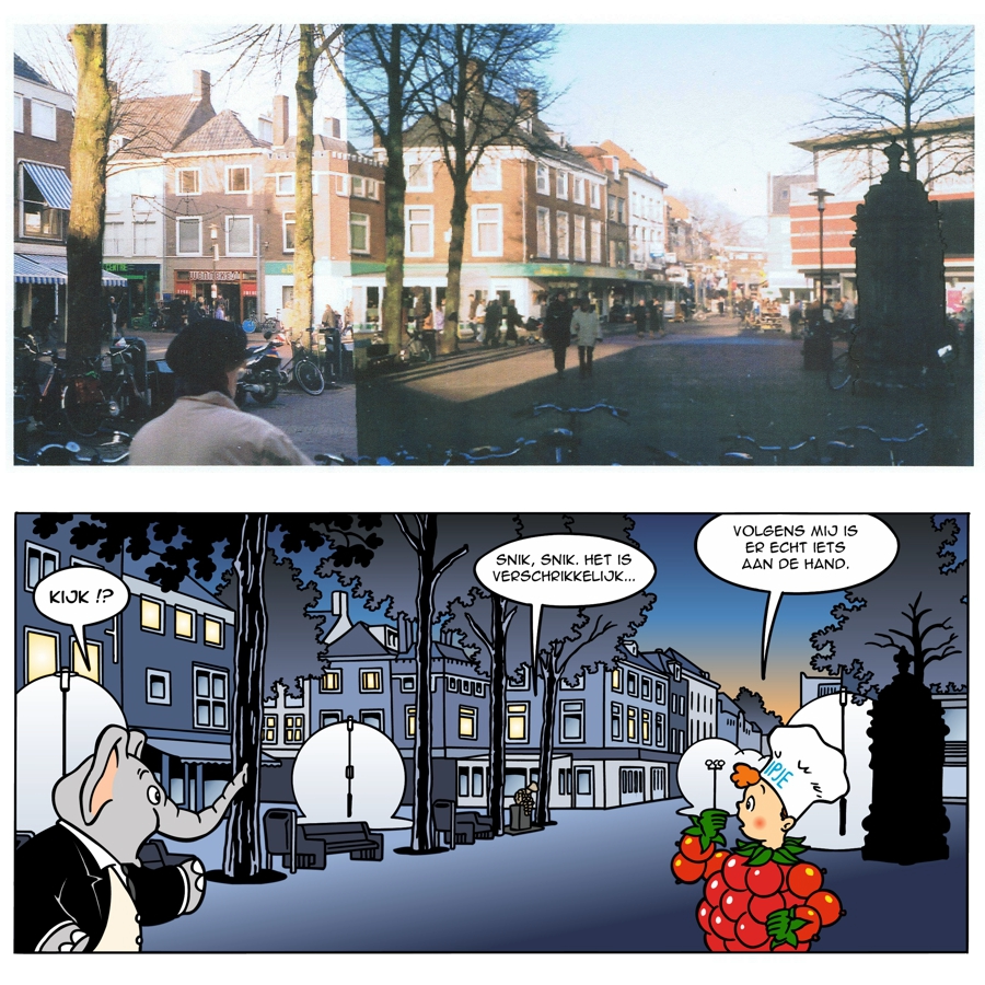 Tiels Flipje en de bevroren bloesems foto strip 2