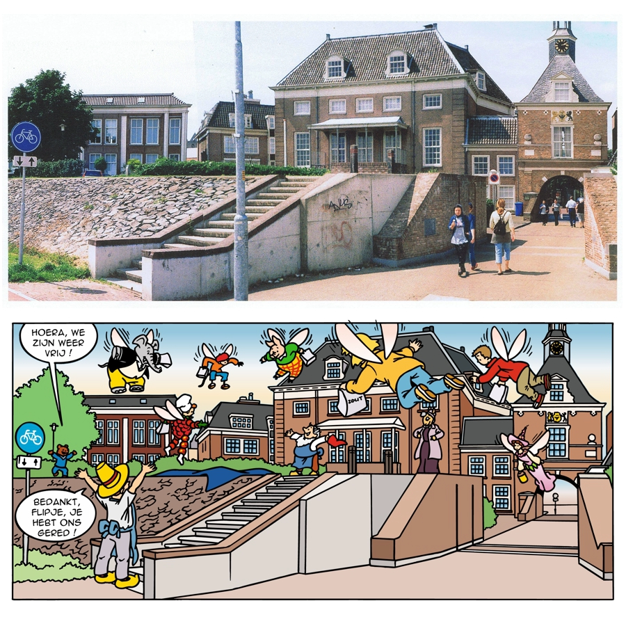 Tiels Flipje en de bevroren bloesems foto strip 3