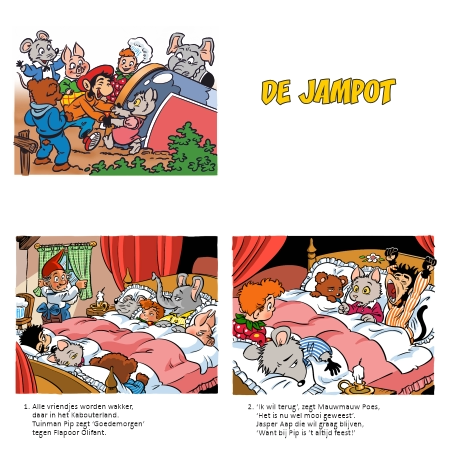Tiels Flipje en de droge boterhammenplaneet 1