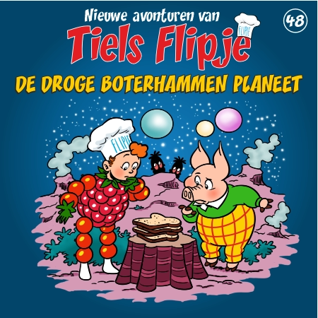 Tiels Flipje en de droge boterhammenplaneet cover