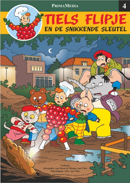 Tiels Flipje en de snikkende sleutel cover