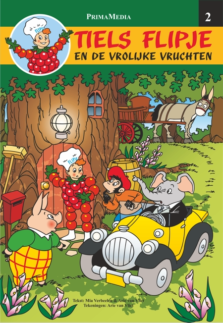 Tiels Flipje en de vrolijke vruchten cover