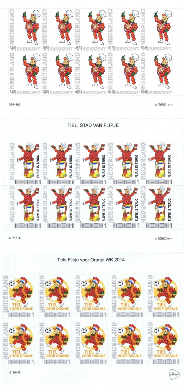 Flipje postzegels Arie van Vliet 1