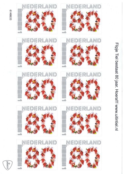 Flipje postzegels Arie van Vliet 3